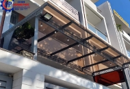 Khung sắt mỹ thuật lợp mái tại Thủ Đức