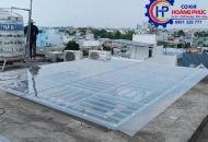 Làm mái tôn poly nhựa tại Dĩ An
