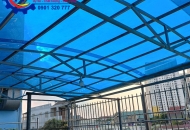 Làm mái poly nhựa tại Gò Vấp độ bền 20+ năm