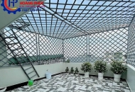 Thi công khung sắt bảo vệ tại quận Gò Vấp tphcm